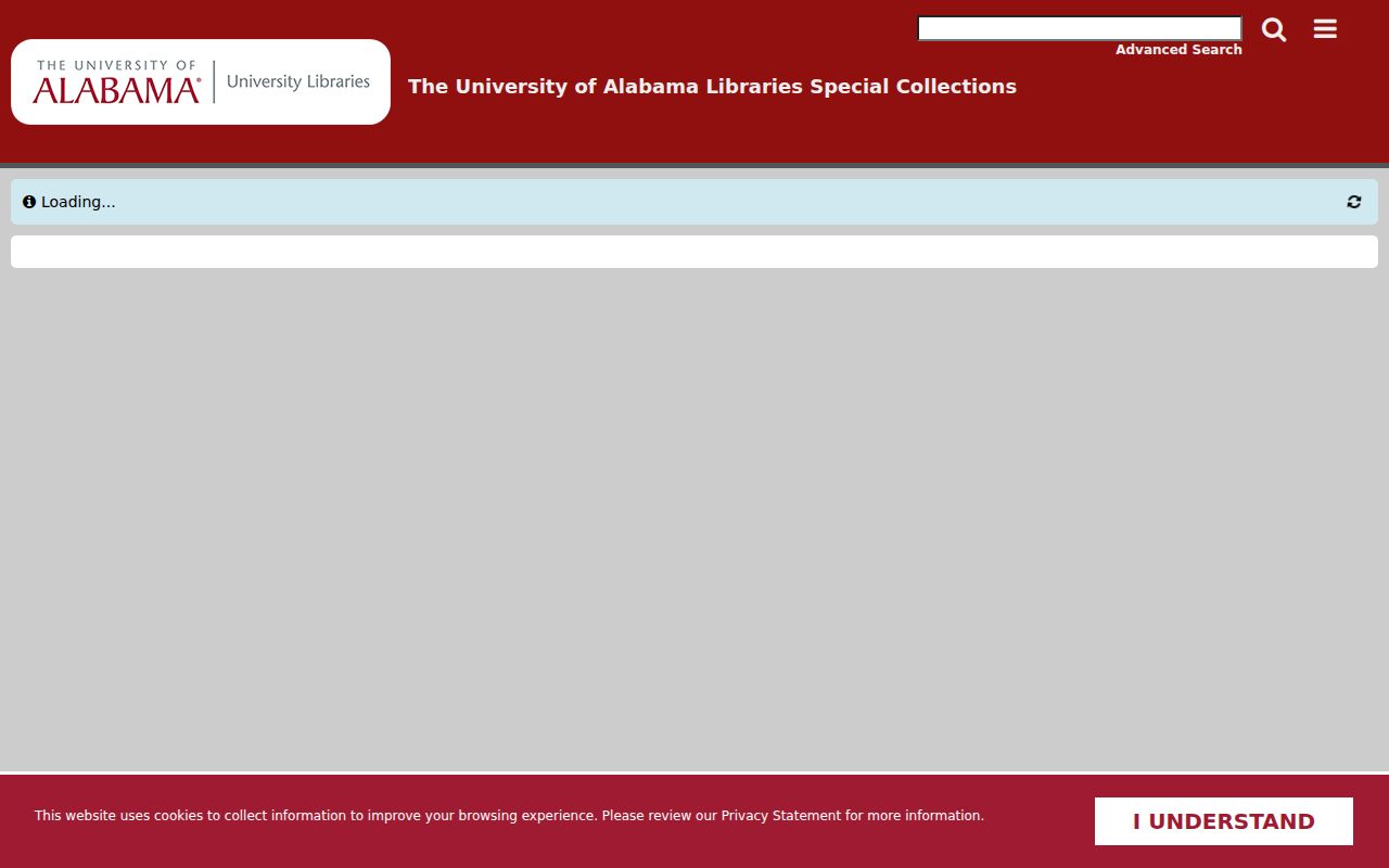 University of Alabama digital collections for Northport city directory research