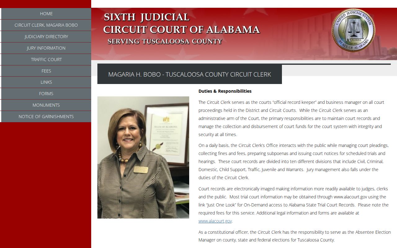 Northport resident lookup through the Tuscaloosa Circuit Clerk
